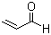 structure of CAS# 107-02-8, Acrolein;2-Propen-1-one; 2-Propenal; Acrylaldehyde; Acrylic aldehyde