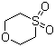 structure of CAS# 107-61-9, 1,4-Thioxane-1,1-dioxide;1,4-Oxathiane 4,4-dioxide