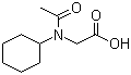 结构式 CAS# 107020-80-4, N-乙酰基-DL-环己基甘氨酸