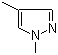 structure of CAS# 1072-68-0, 1,4-Dimethylpyrazole;1,4-Dimethyl-1H-pyrazole