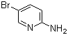 2-氨基-5-溴吡啶分子结构 (CAS 1072-97-5)