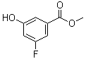 结构式 CAS# 1072004-32-0, 3-氟-5-羟基苯甲酸甲酯
