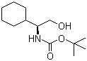 N-Boc-L-cyclohexylglycinol molecular structure (CAS 107202-39-1)