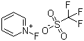 N-Fluoropyridinium trifluoromethanesulfonate molecular structure (CAS 107263-95-6)