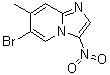6-Bromo-7-methyl-3-nitroimidazo[1,2-a]pyridine molecular structure (CAS 1072944-64-9)