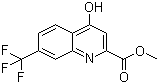 结构式 CAS# 1072944-69-4, 4-羟基-7-(三氟甲基)喹啉-2-羧酸甲酯