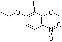 1-Ethoxy-2-fluoro-3-methoxy-4-nitrobenzene molecular structure (CAS 1072945-58-4)