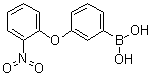 [3-(2-Nitrophenoxy)phenyl]boronic acid molecular structure (CAS 1072945-95-9)