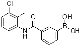 [3-[[(3-Chloro-2-methylphenyl)amino]carbonyl]phenyl]boronic acid molecular structure (CAS 1072946-02-1)
