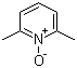 structure of CAS# 1073-23-0, 2,6-Dimethylpyridine N-oxide;2,6-Lutidine N-oxide