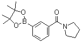 3-(1-Pyrrolidinylcarbonyl)benzeneboronic acid pinacol ester molecular structure (CAS 1073353-61-3)