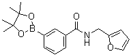 3-(Furfurylaminocarbonyl)benzeneboronic acid pinacol ester molecular structure (CAS 1073353-63-5)