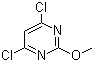 4,6-二氯-2-甲氧基嘧啶分子结构 (CAS 1074-40-4)
