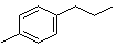 structure of CAS# 1074-55-1, 1-Methyl-4-propylbenzene;1-Methyl-4-n-propylbenzene; 1-Propyl-4-methylbenzene; 4-Methyl-1-propylbenzene; 4-Propyltoluene; 4-n-Propyltoluene; NSC 73973; p-Methylpropylbenzene; p-Propyltoluene