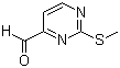 2-Methylsulfanylpyrimidine-4-carbaldehyde molecular structure (CAS 1074-68-6)