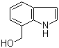吲哚-7-甲醇分子结构 (CAS 1074-87-9)
