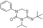 (Z)-2-(tert-Butylimino)-3-isopropyl-5-phenyl-1,3,5-thiadiazinan-4-one molecular structure (CAS 107484-86-6)