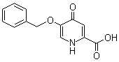 3-Benzyloxy-4-pyridone-6-carboxylic acid molecular structure (CAS 107550-30-1)