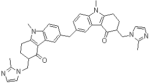 Ondansetron Impurity B molecular structure (CAS 1076198-52-1)