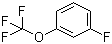 3-(Trifluoromethoxy)fluorobenzene molecular structure (CAS 1077-01-6)
