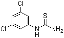 3,5-Dichlorophenylthiourea molecular structure (CAS 107707-33-5)