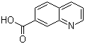 structure of CAS# 1078-30-4, 7-Quinolinecarboxylic acid;Quinoline-7-carboxylic acid
