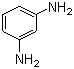 间苯二胺分子结构 (CAS 108-45-2)