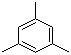 结构式 CAS# 108-67-8, 均三甲苯; 1,3,5-三甲苯; 1,3,5-三甲基苯