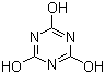 structure of CAS# 108-80-5, Cyanuric acid;1,3,5-Triazine-2,4,6-triol; Trihydroxy-1,3,5-triazine; Trihydroxycyanidine; Tricarbimide