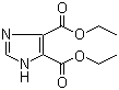 结构式 CAS# 1080-79-1, 1H-咪唑-4,5-二甲酸二乙酯