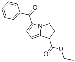 structure of CAS# 108061-03-6, Ketorolac EP Impurity J;ethyl 5-benzoyl-2,3-dihydro-1H-pyrrolizine-1-carboxylate