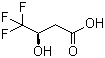 (R)-3-Hydroxy-4,4,4-trifluorobutanoic acid molecular structure (CAS 108211-36-5)