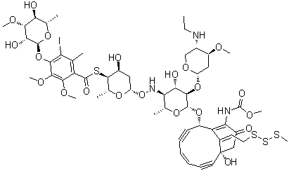 结构式 CAS# 108212-75-5, 卡奇霉素 gamma1