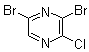 结构式 CAS# 1082843-70-6, 3,5-二溴-2-氯吡嗪