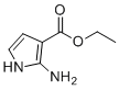 Ethyl 2-amino-1H-pyrrole-3-carboxylate molecular structure (CAS 108290-86-4)
