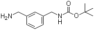 结构式 CAS# 108467-99-8, N-[3-(氨基甲基)苄基]氨基甲酸叔丁酯