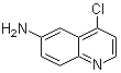 4-Chloro-6-quinolinamine molecular structure (CAS 1085192-91-1)