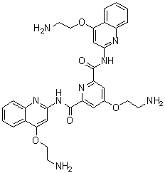 Pyridostatin molecular structure (CAS 1085412-37-8)