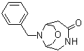 10-苄基-8-氧杂-3,10-二氮杂双环[4.3.1]癸烷-4-酮分子结构 (CAS 1085458-59-8)