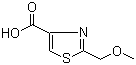 2-(Methoxymethyl)-1,3-thiazole-4-carboxylic acid molecular structure (CAS 1086380-07-5)