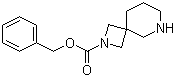 2,6-Diazaspiro[3.5]nonane-2-carboxylic acid phenylmethyl ester molecular structure (CAS 1086394-83-3)
