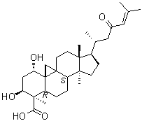 Gardenolic acid B molecular structure (CAS 108864-53-5)