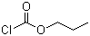 structure of CAS# 109-61-5, Propyl chloroformate;n-Propyl Chloroformate; Carbonochloridic acid propyl ester; Chloroformic acid propyl ester