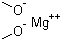 Methanol magnesium salt  molecular structure (CAS 109-88-6)