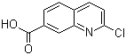 2-Chloro-7-quinolinecarboxylic acid molecular structure (CAS 1092287-40-5)
