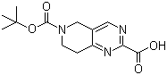 7,8-Dihydropyrido[4,3-d]pyrimidine-2,6(5H)-dicarboxylic acid 6-(tert-butyl) ester molecular structure (CAS 1092352-58-3)