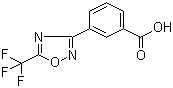 3-[5-(Trifluoromethyl)-1,2,4-oxadiazol-3-yl]benzoic acid molecular structure (CAS 1092400-82-2)