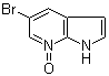 5-Bromo-1H-pyrrolo[2,3-b]pyridine 7-oxide molecular structure (CAS 1092580-91-0)