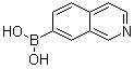Isoquinolin-7-ylboronic acid molecular structure (CAS 1092790-21-0)