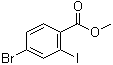 结构式 CAS# 1093418-75-7, 4-溴-2-碘苯甲酸甲酯